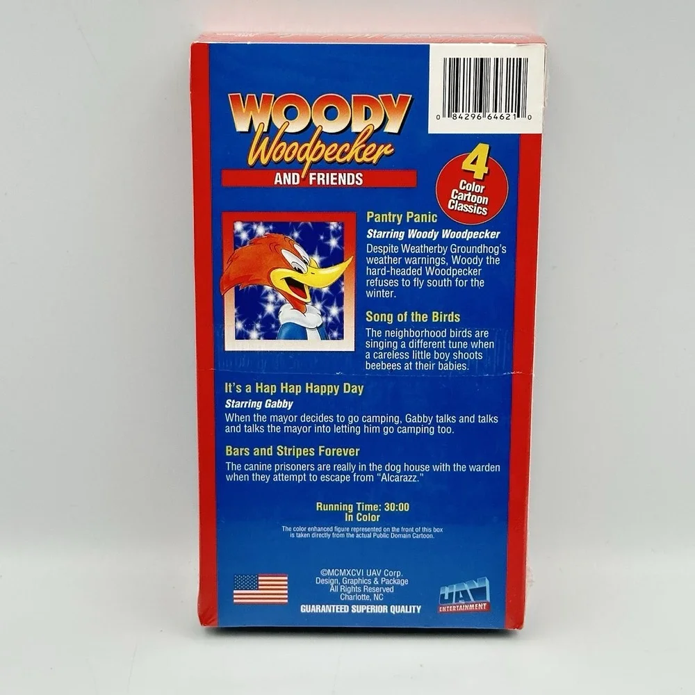 VHS Woody Woodpecker and Friends (VHS, 1996)